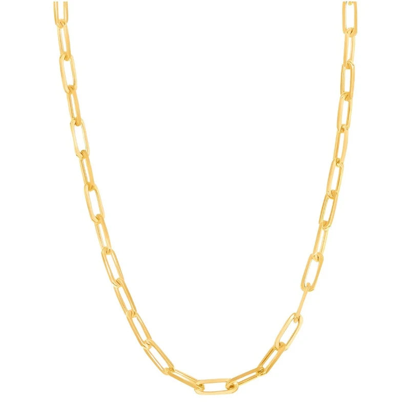 Gold Link Chain Necklace