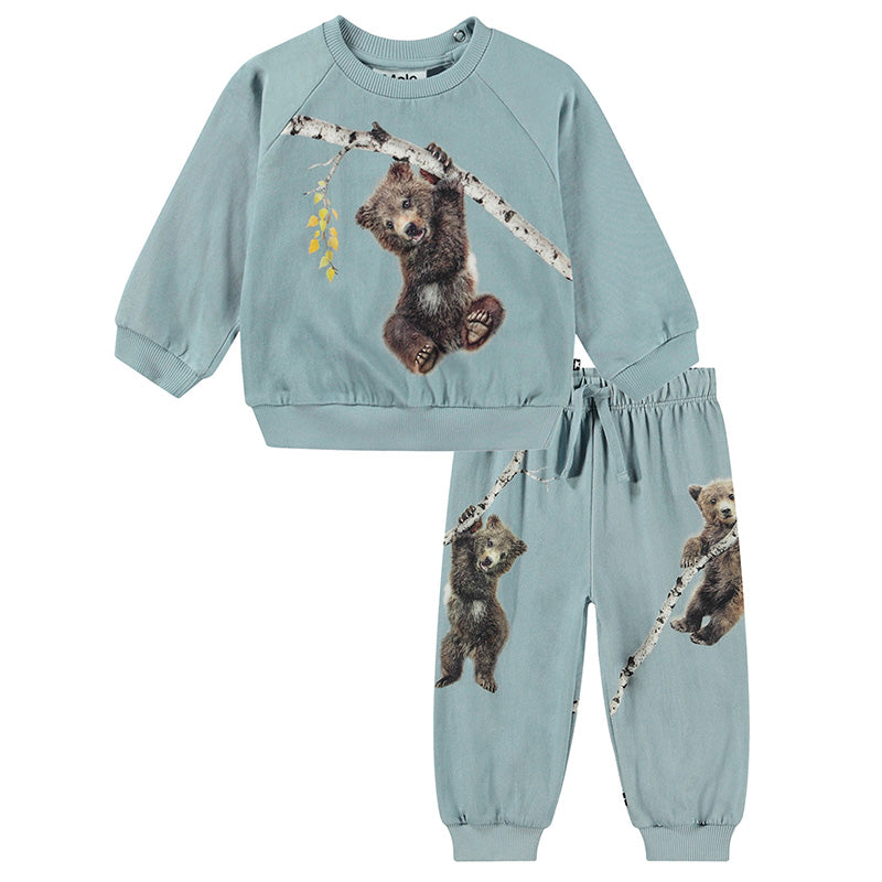 bear sweatshirt pant set baby