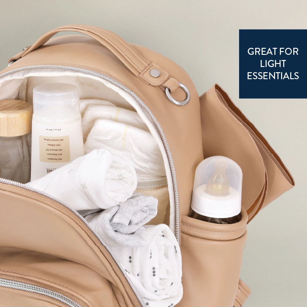 Itzy Mini Plus Diaper Bag Backpack - Chai