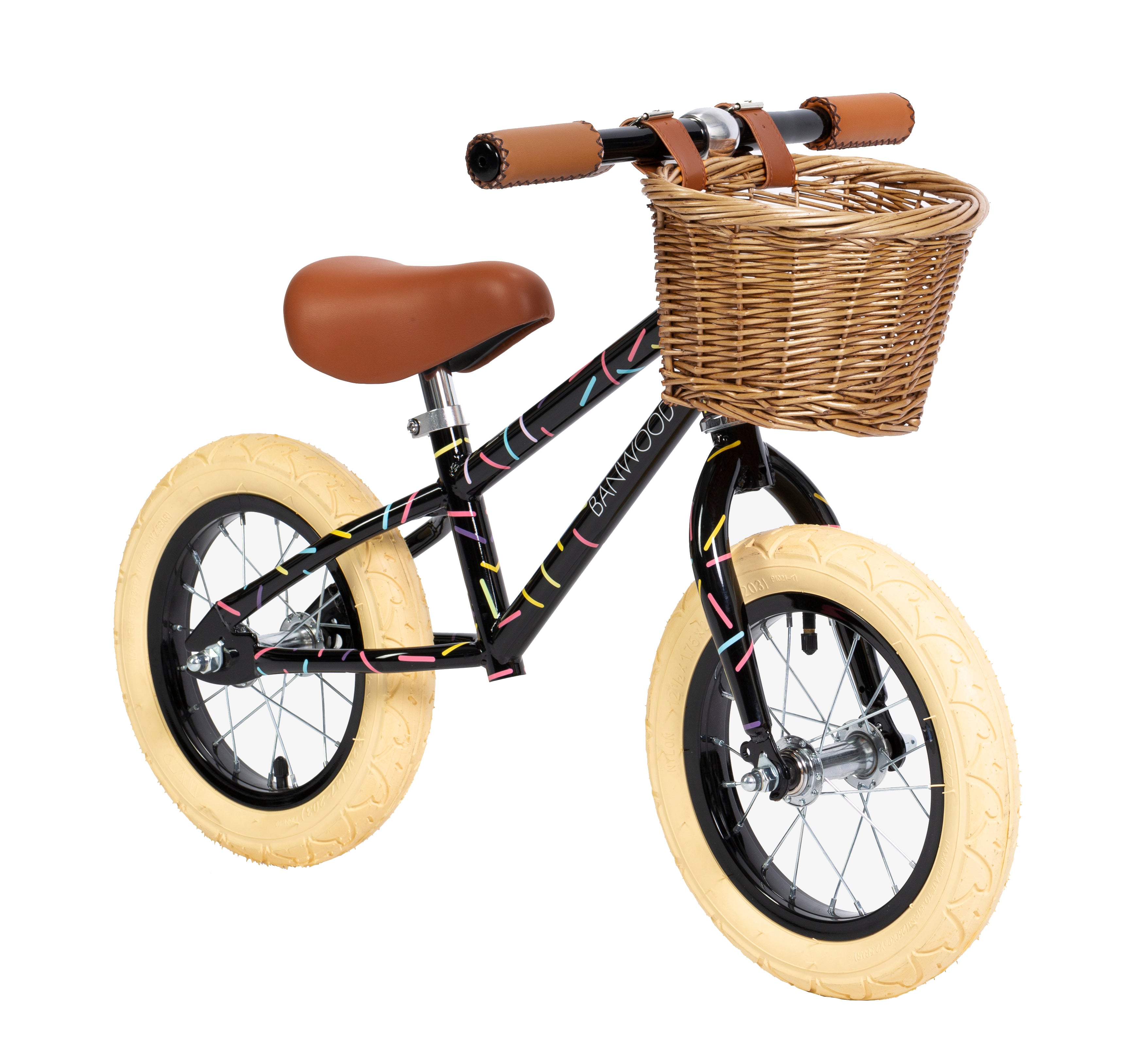 black balance bike