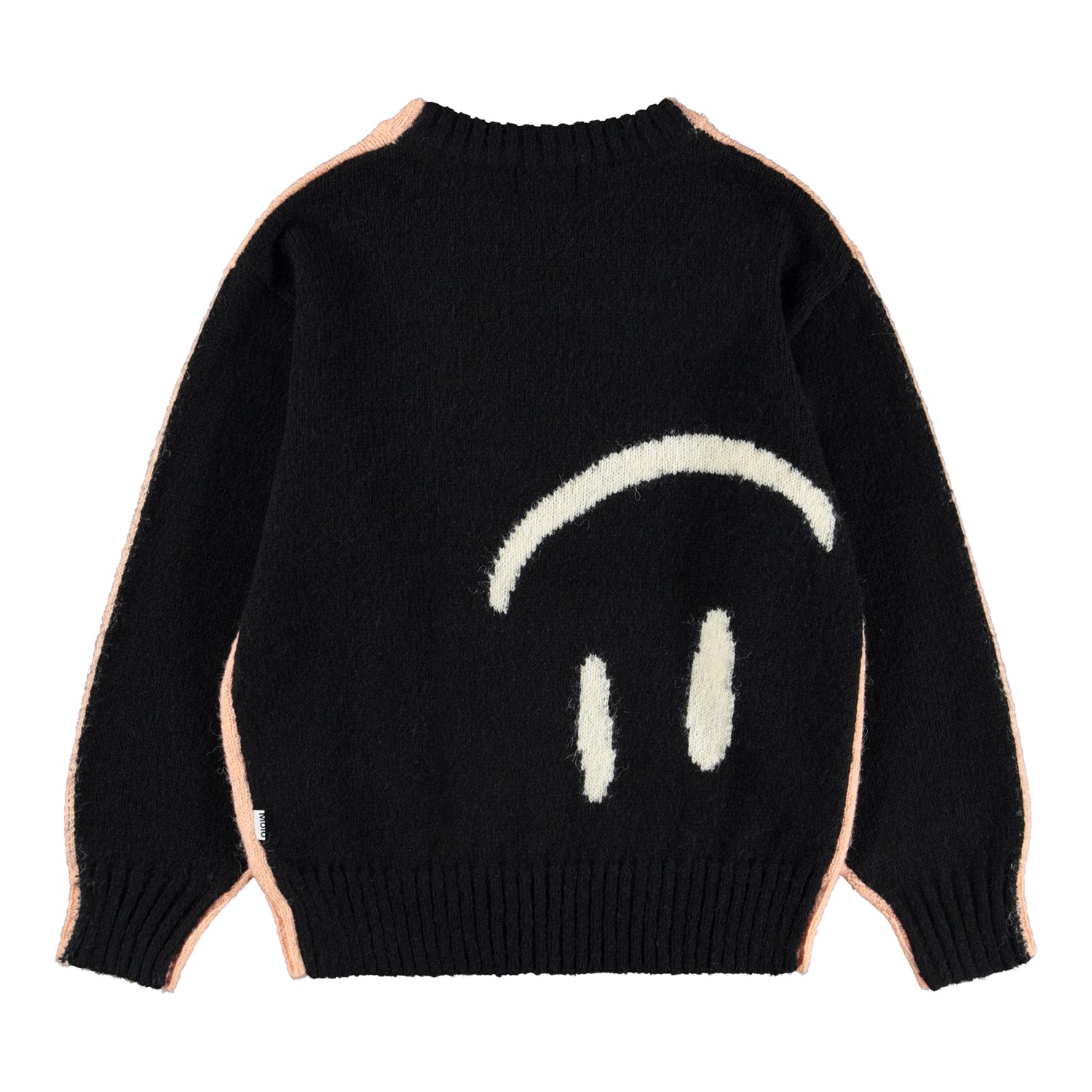 Black Smiley Molo Sweater