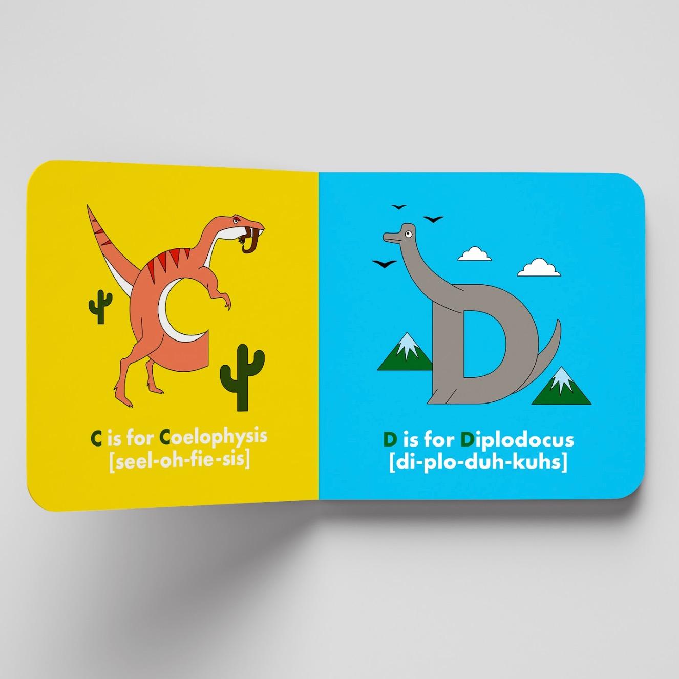 Dinosaur Alphabet book