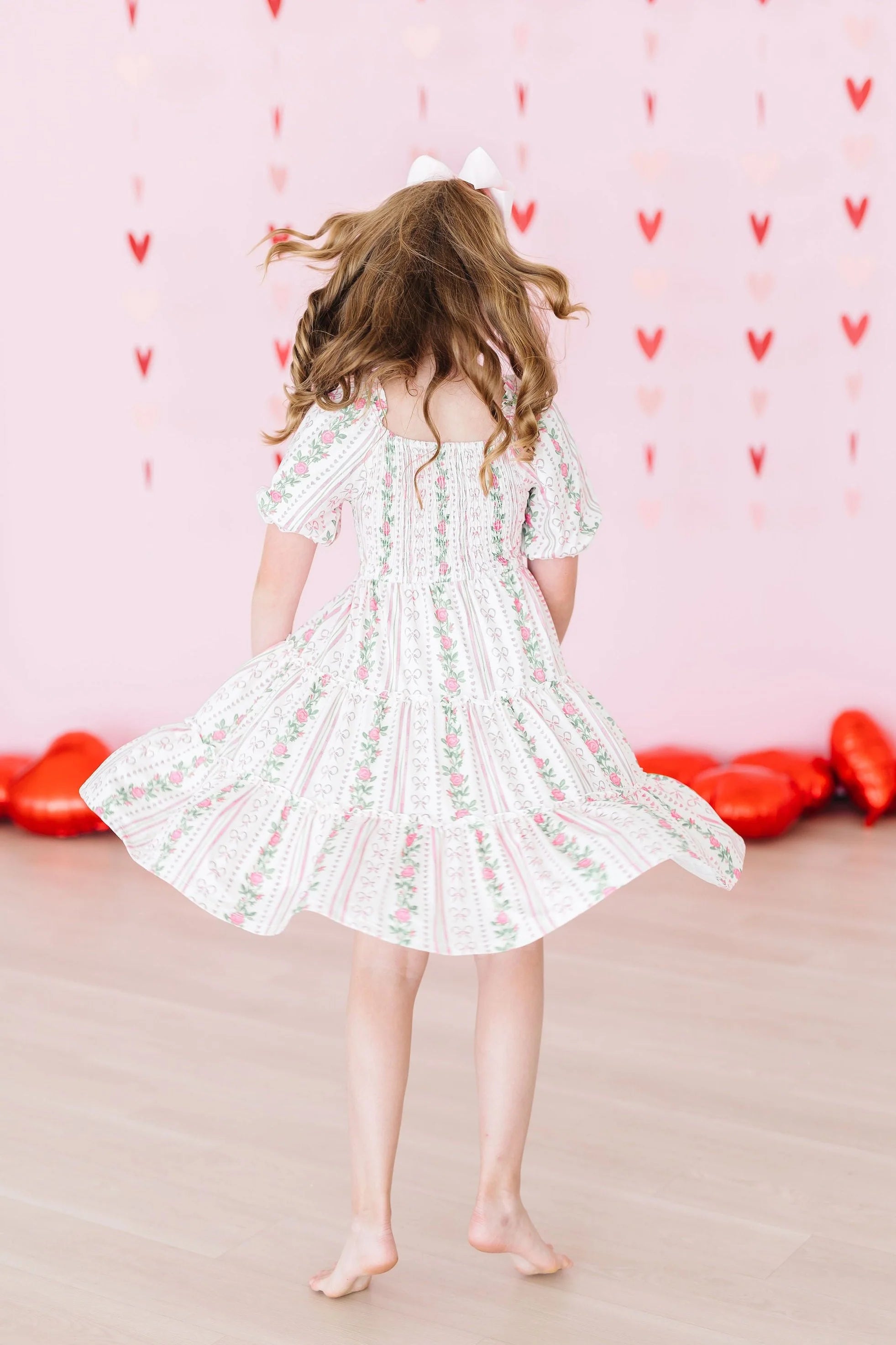 floral twirl dress by Mila and Rose
