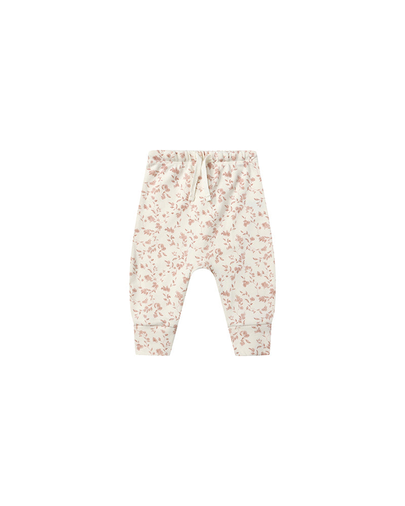 Floral baby pants