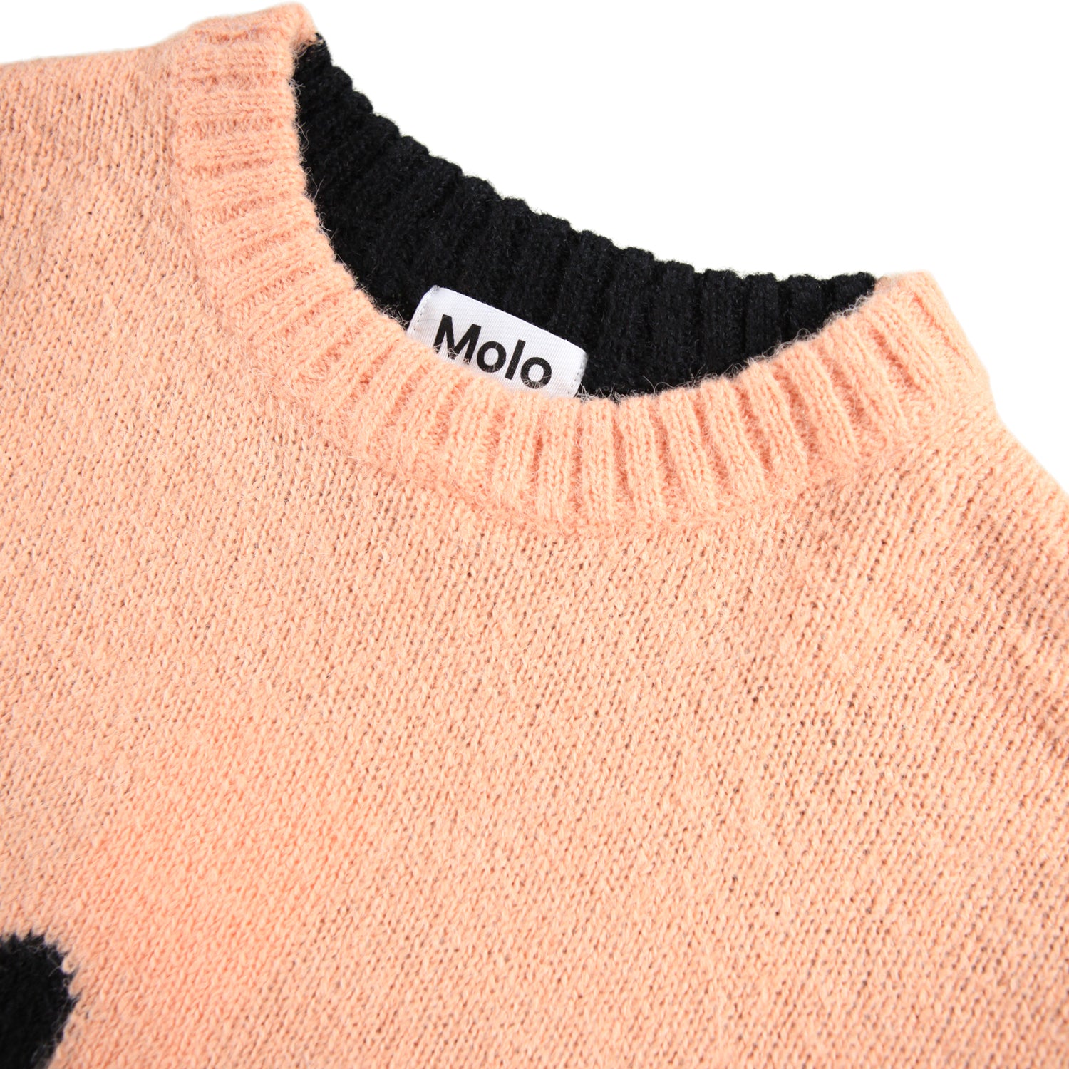 Molo Pink and Black Sweater