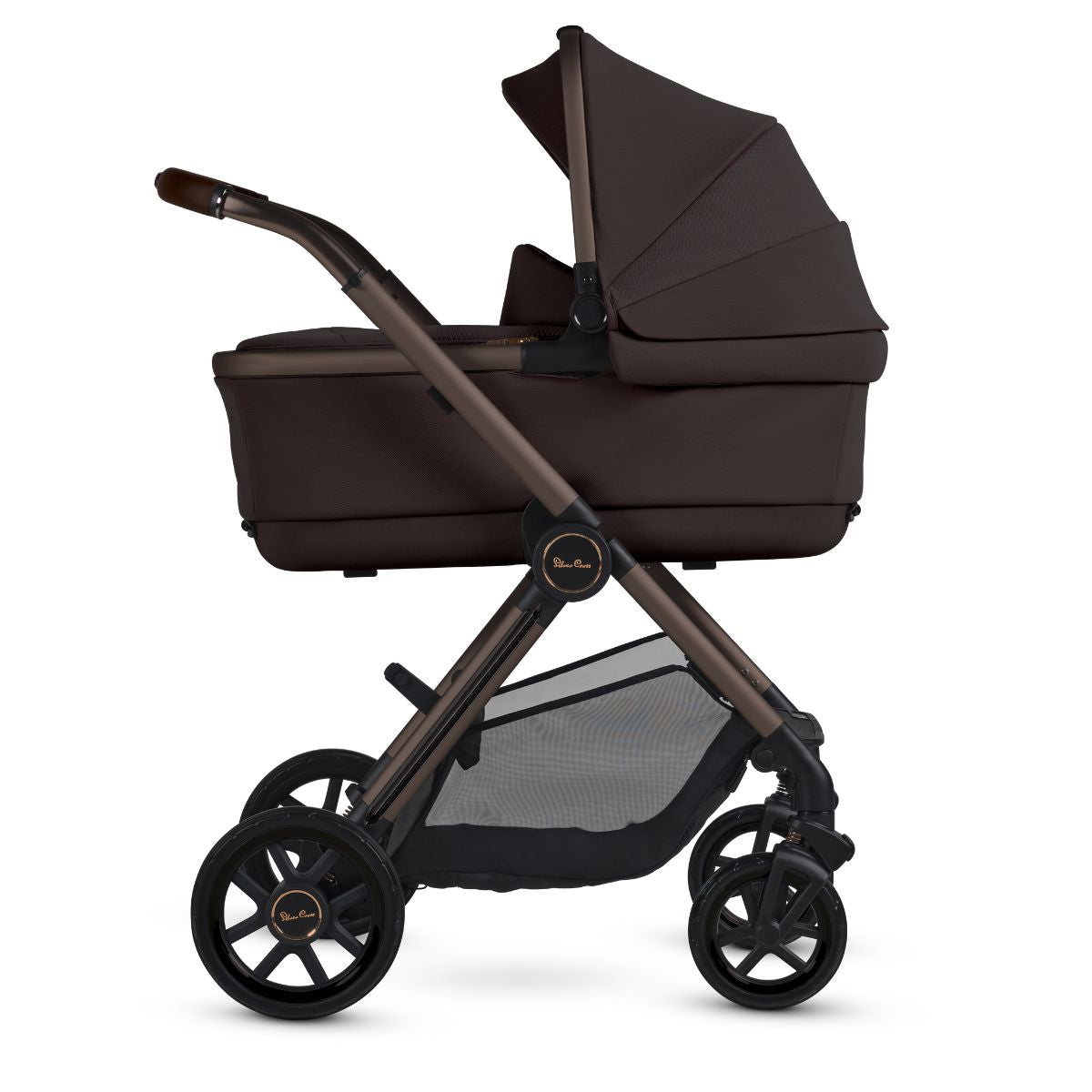 Espresso brown Bassinet accessory for Stroller Frame