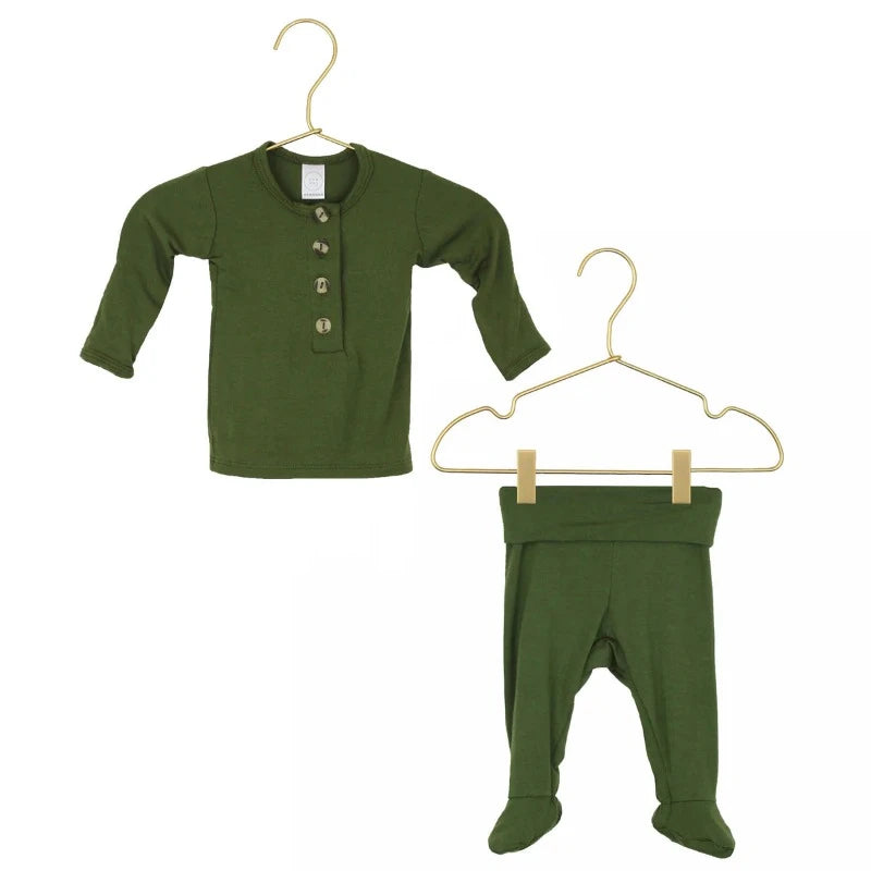 baby green take home outfit