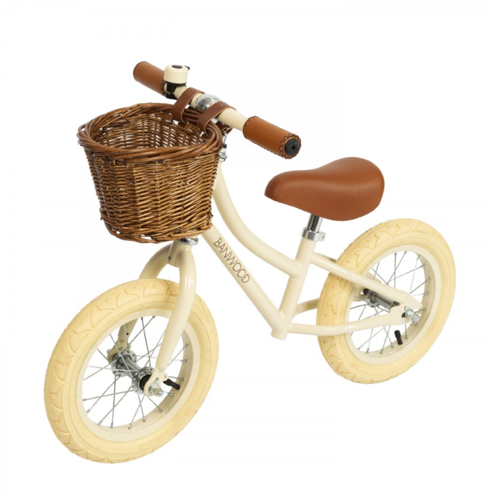 kids cream balance bike