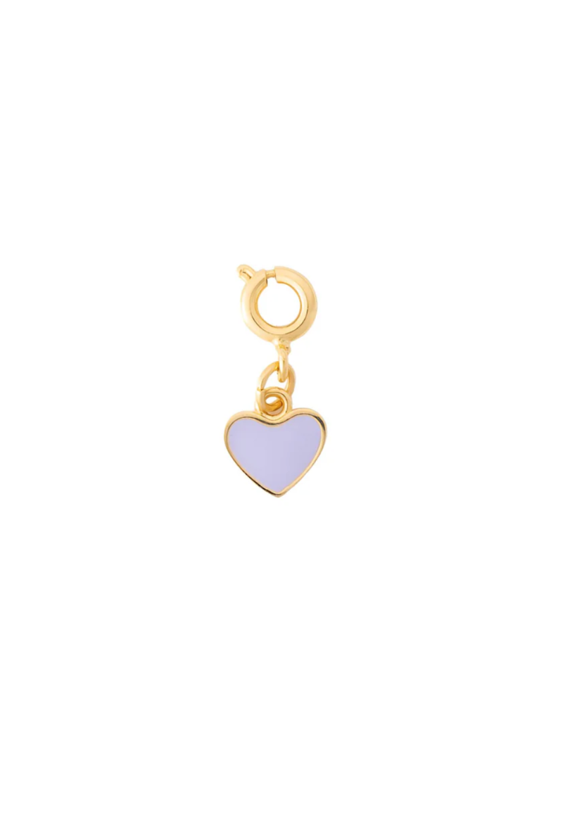 Purple Heart Charm for Charm Bracelet and/or Charm Necklace