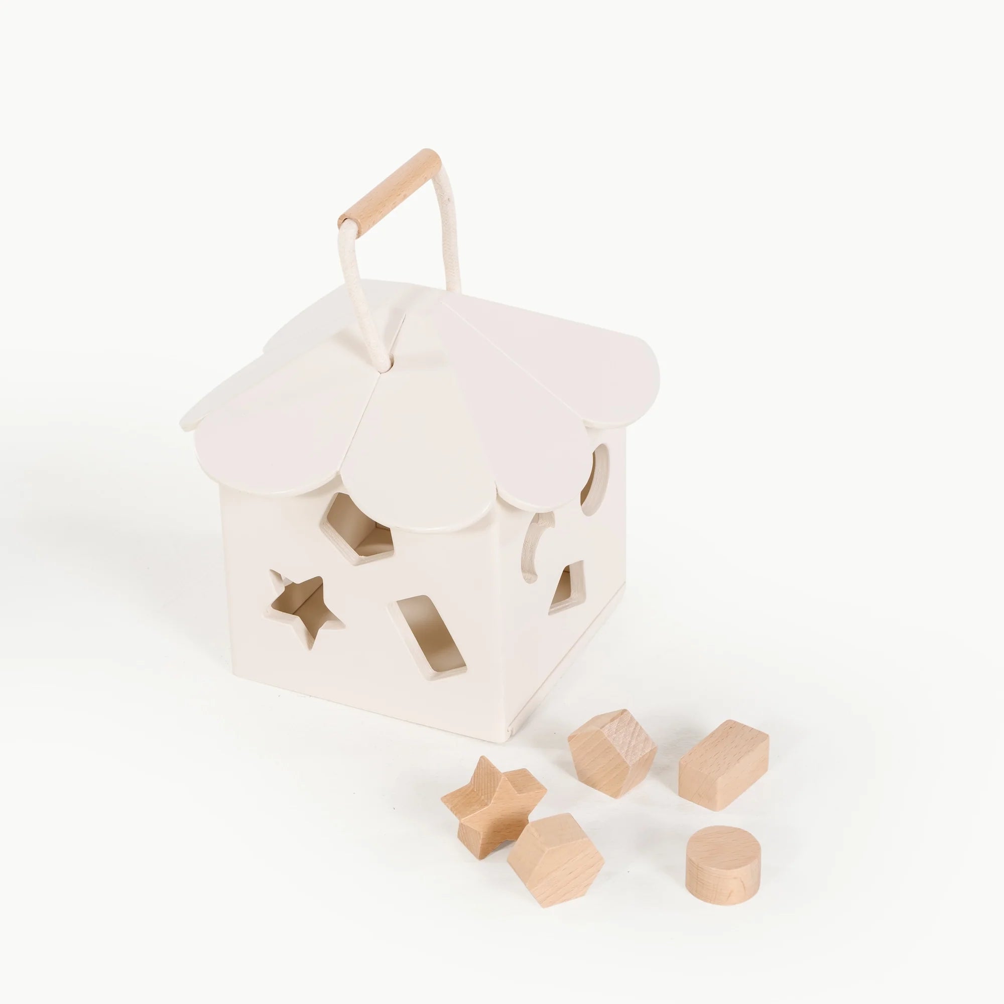 children's wooden shape sorter