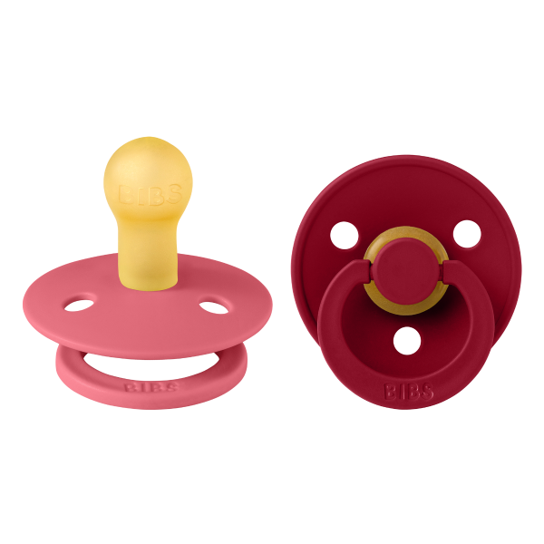 Pink and Red Baby Pacifier