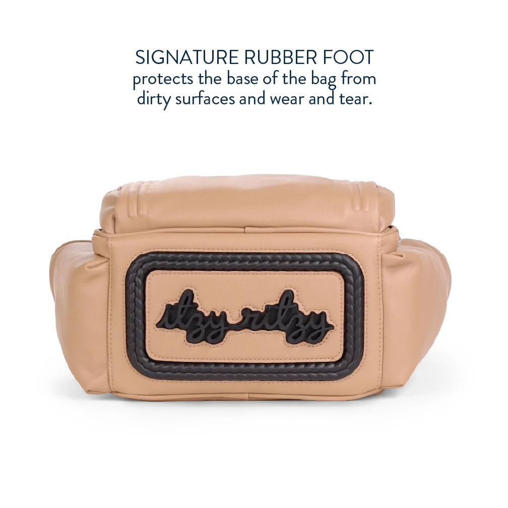 Itzy Mini Plus Diaper Bag Backpack - Chai