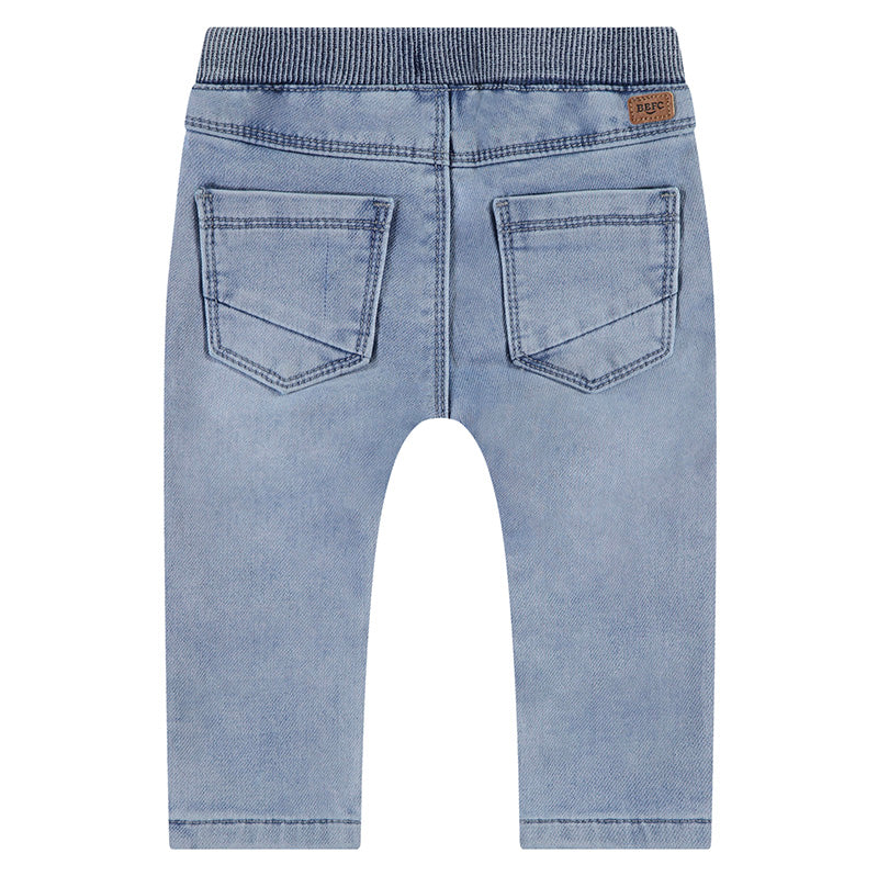 denim in light blue wash for baby boy