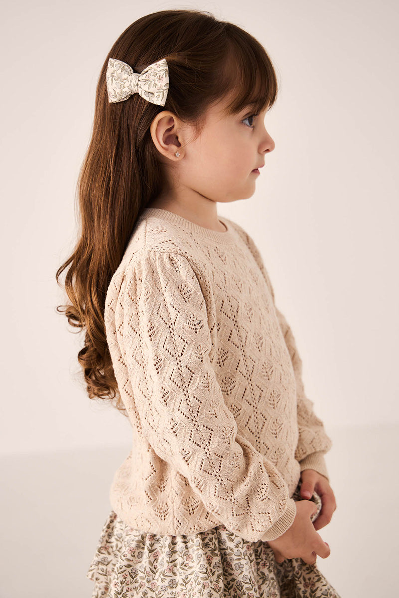Kids Tan Knit Sweater