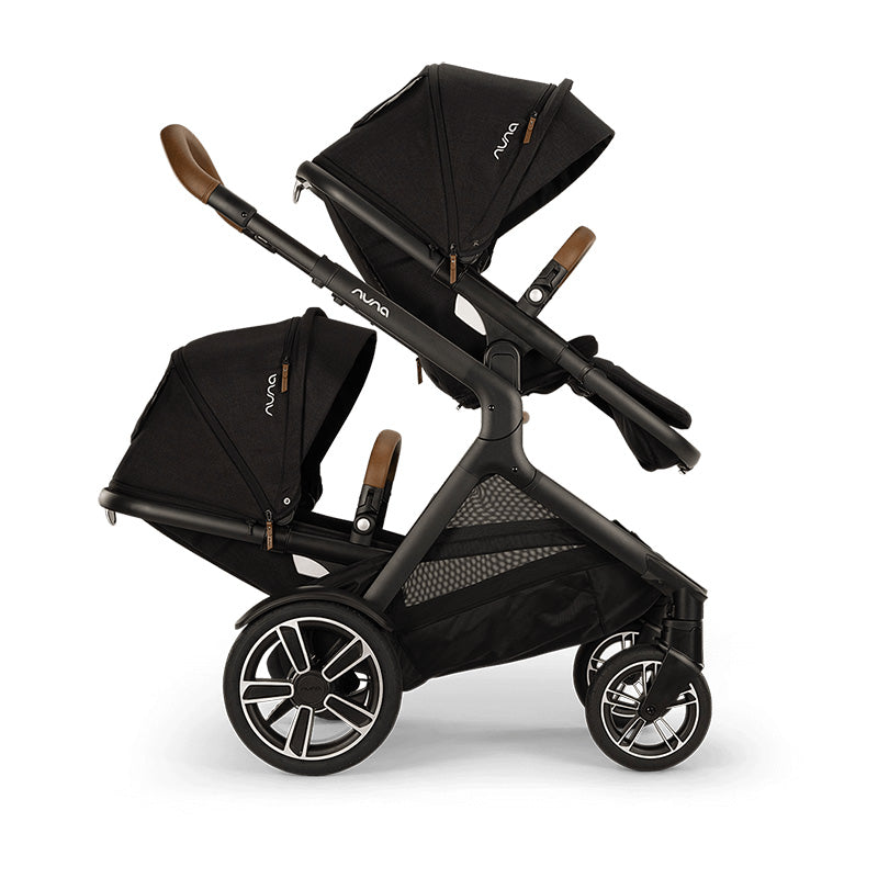 double stroller black