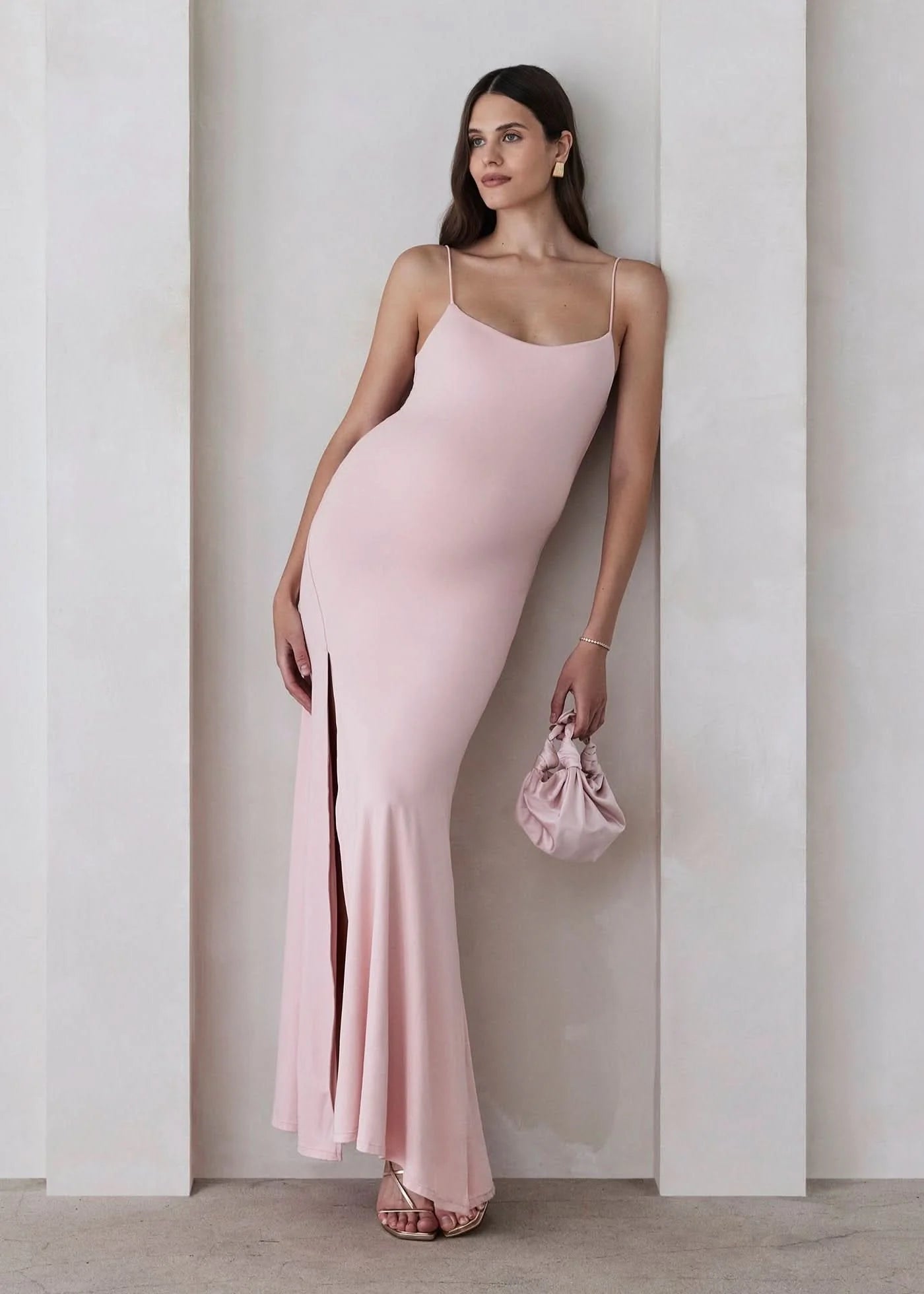 pink dress for maternity
