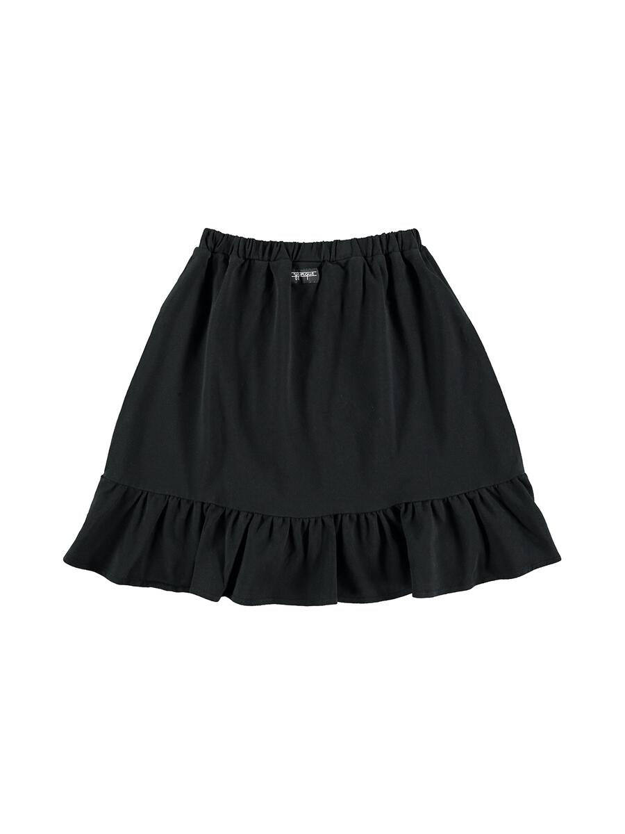 Frill Skirt - Black Children's Clothing yporque