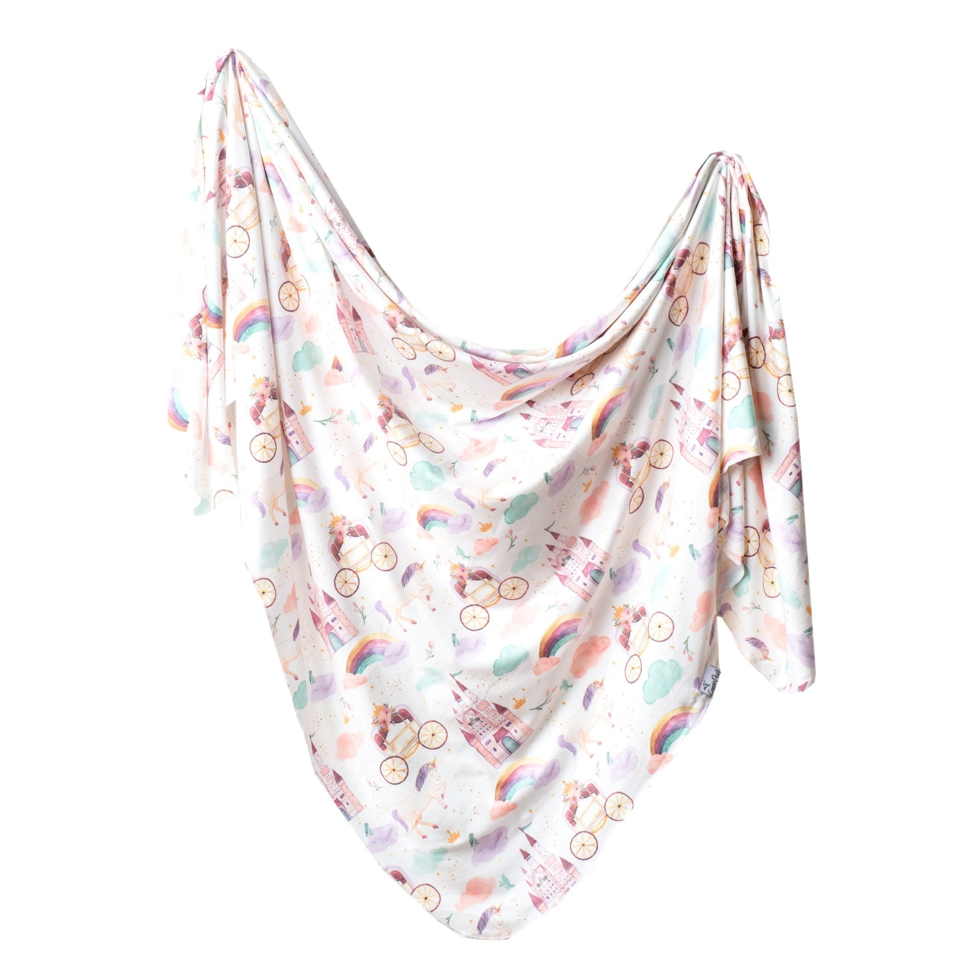 Knit Swaddle Blanket - Enchanted Blankets Copper Pearl