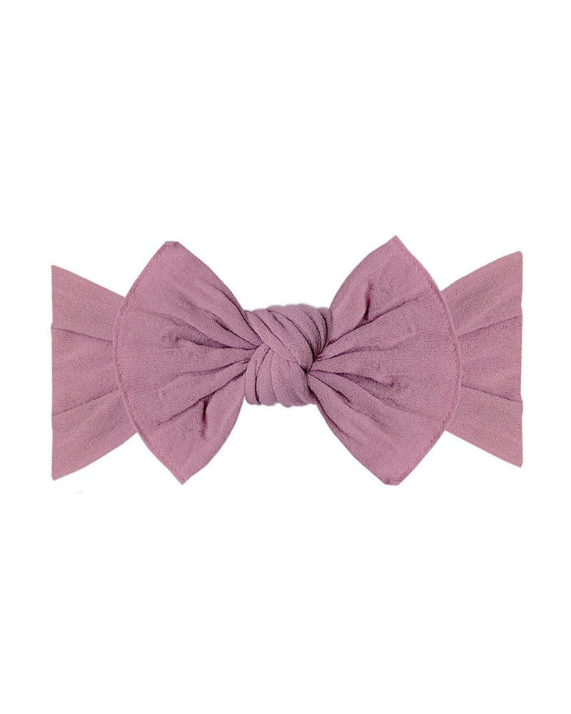 Mauve Baby Headband
