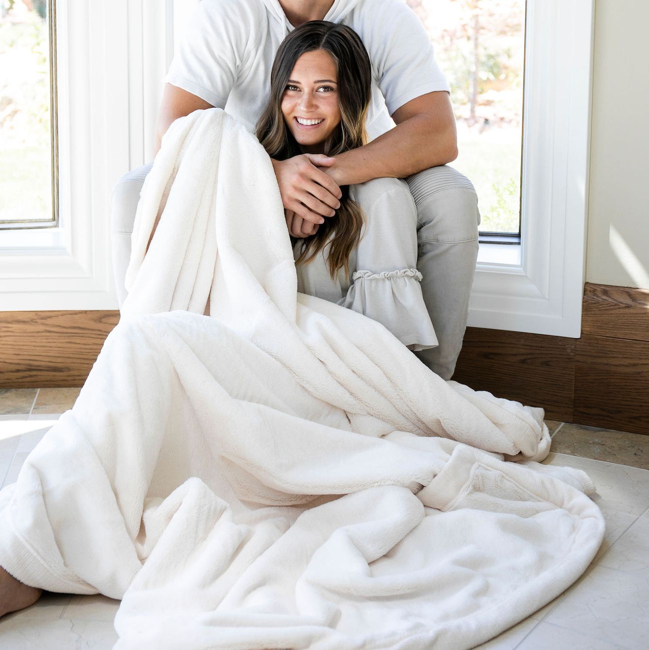 Natural Lush Blanket - Extra Large Blankets Saranoni