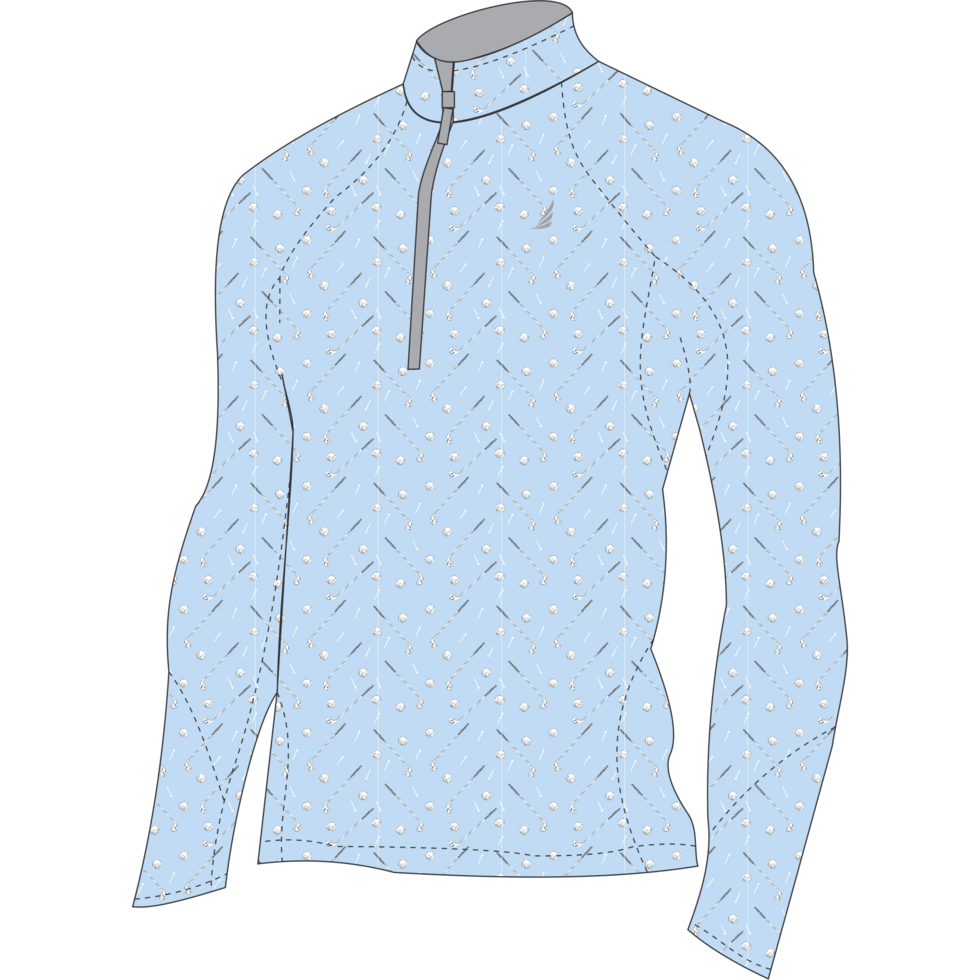 Bumpy Zip Levi Performance 1/4 Zip - Golf – Bumps N Bundles