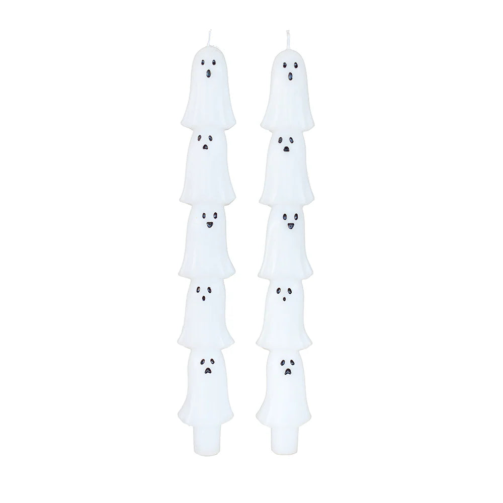 Ghost Taper Candle Set