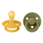 Yellow and Green Baby Pacifier