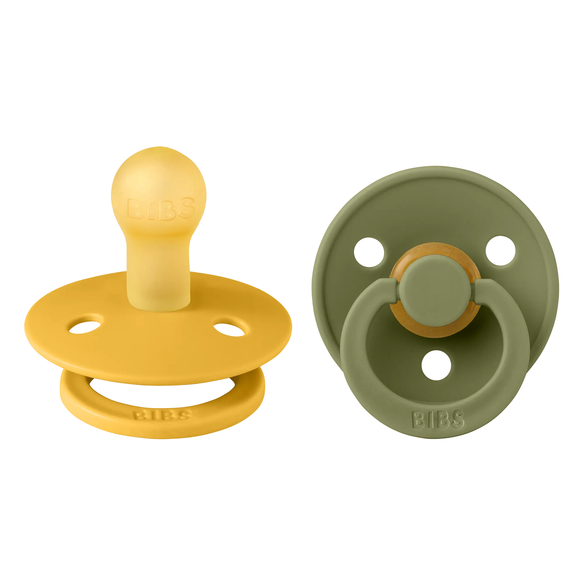 Yellow and Green Baby Pacifier
