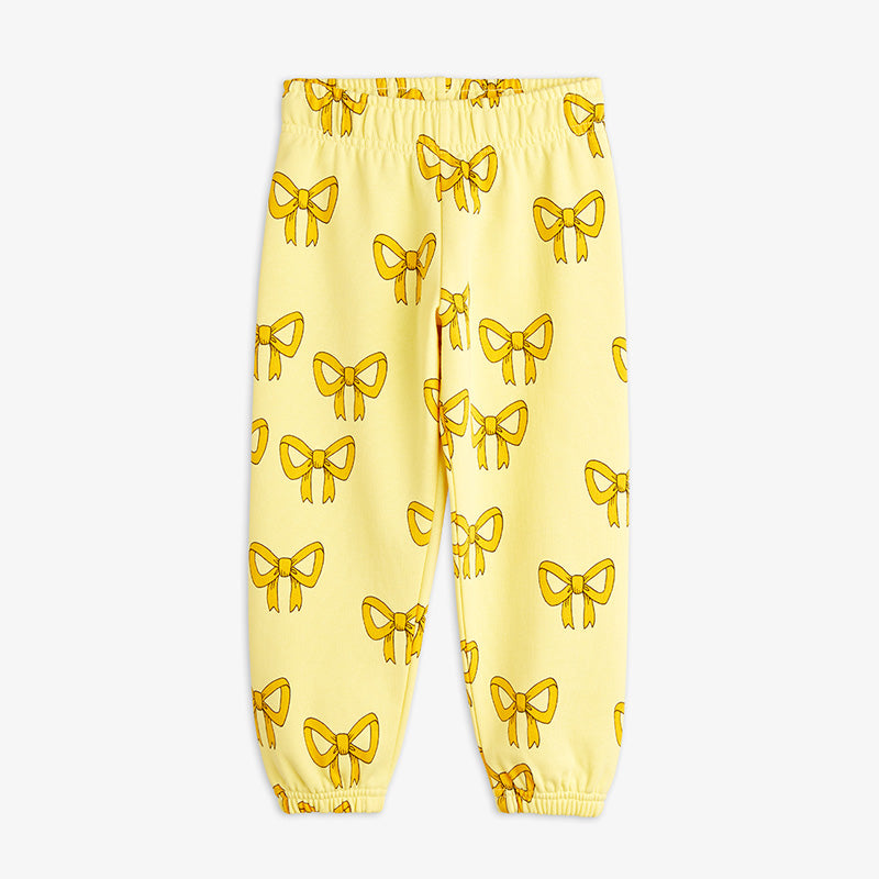 Yellow Bow Sweatpants