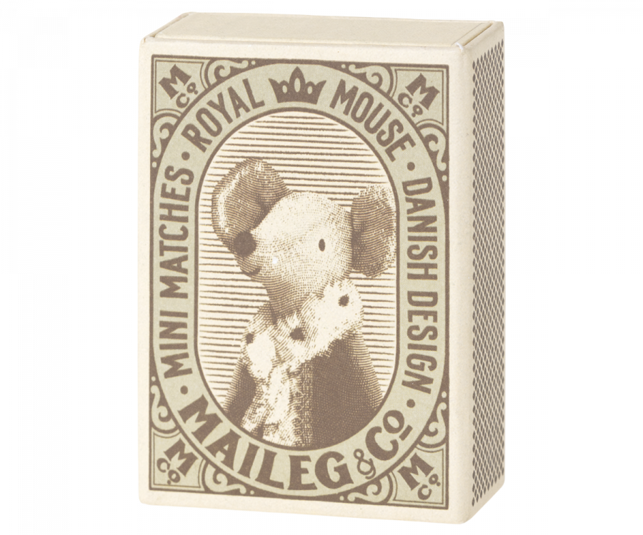 Sleepy Wakey Baby Girl Mouse - Blue