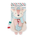 Load image into Gallery viewer, Holiday Itzy Lovey Plush and Teether Toy - Pink Reindeer
