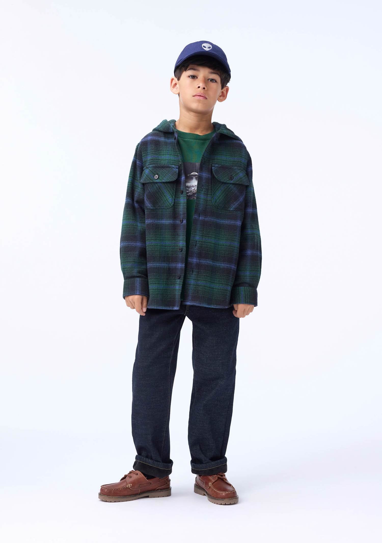 Rizz Flannel - Galaxy Check – Bumps N Bundles
