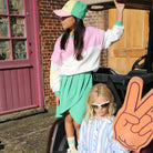 kids pastel crewneck