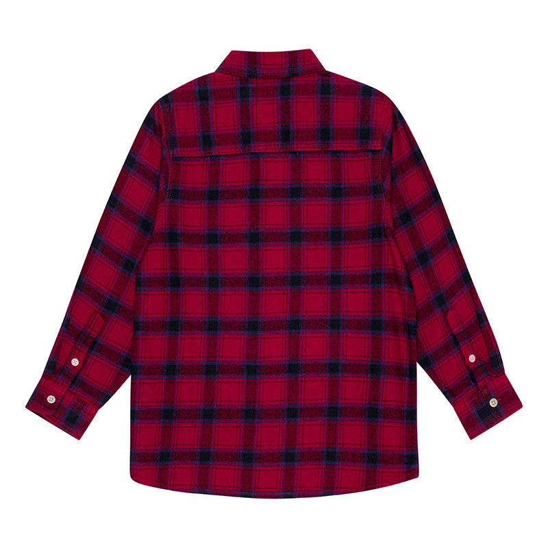 kids red flannel