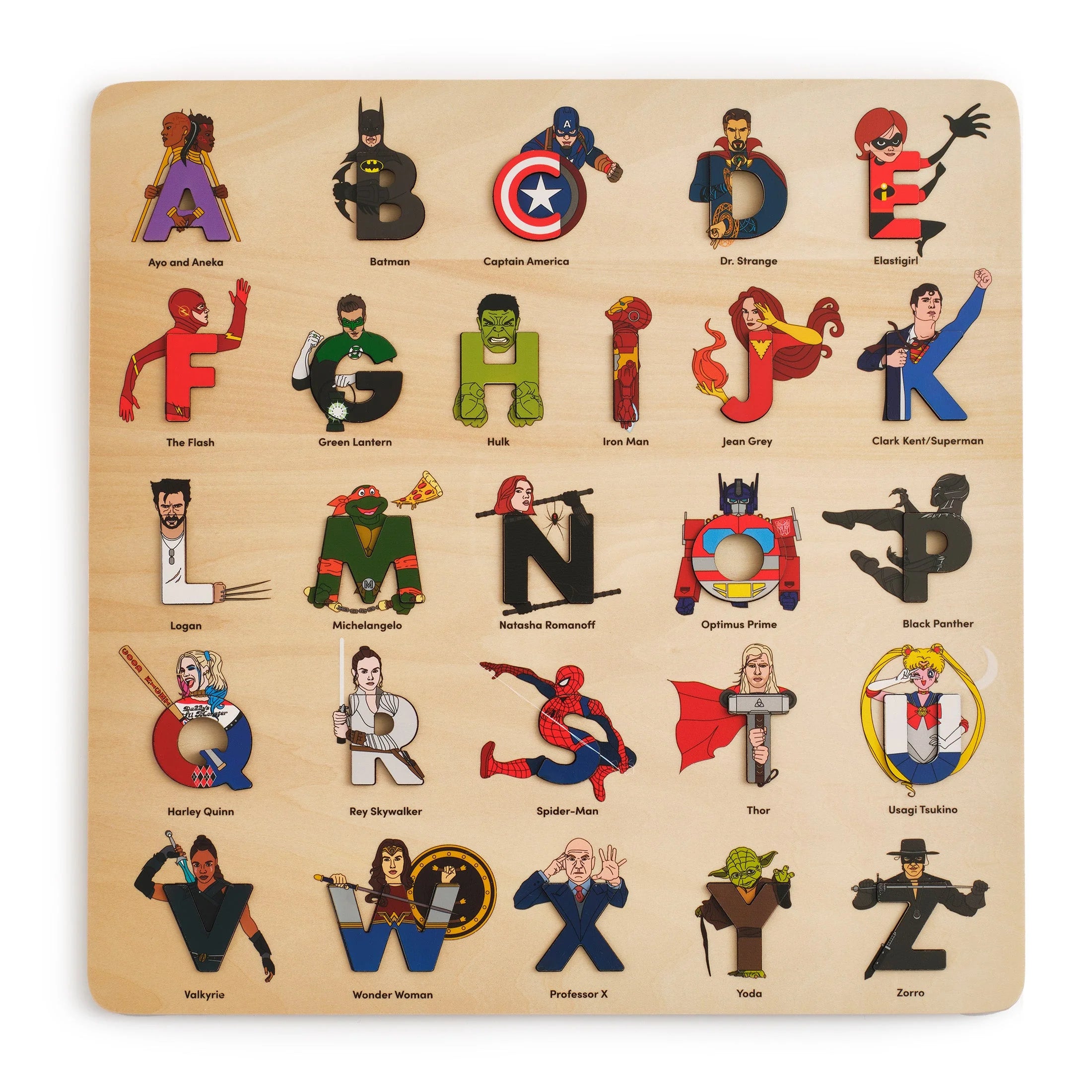 Superhero puzzle