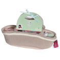 Load image into Gallery viewer, Knitted Carry Cot with Remi Baby - Light Skin, Soother & Blanket
