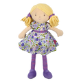 Load image into Gallery viewer, Peggy - Blonde Hair with Lilac and Pink Dress
