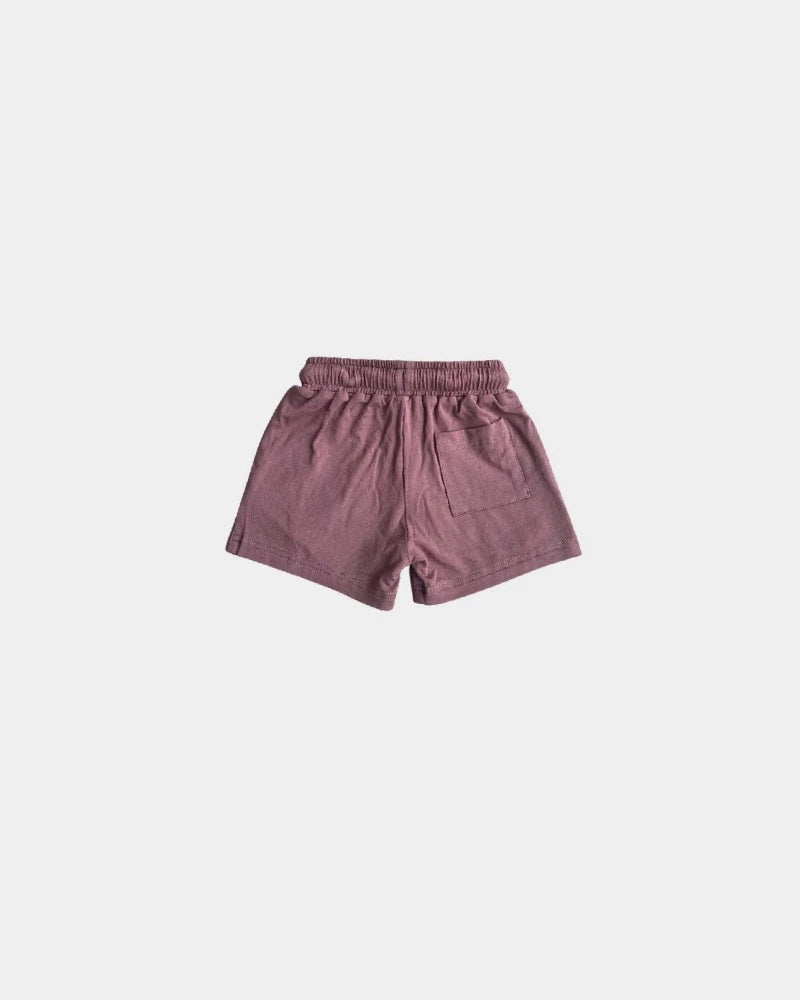 Burgundy Toddler Shorts