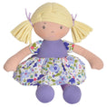 Load image into Gallery viewer, Lil'l Peggy - Blonde Hair with Lilac & Pink Dress
