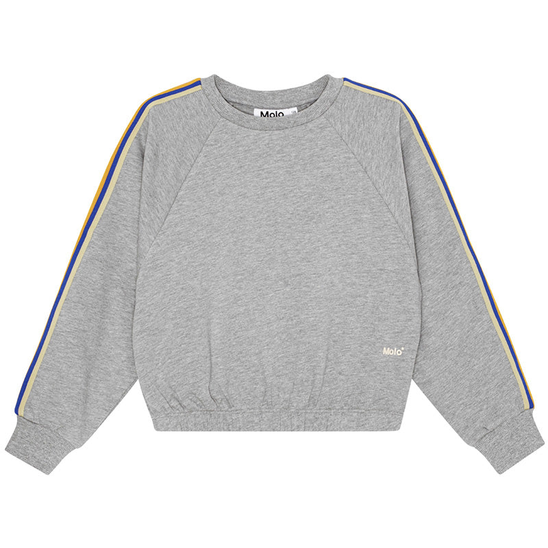 kids grey crewneck