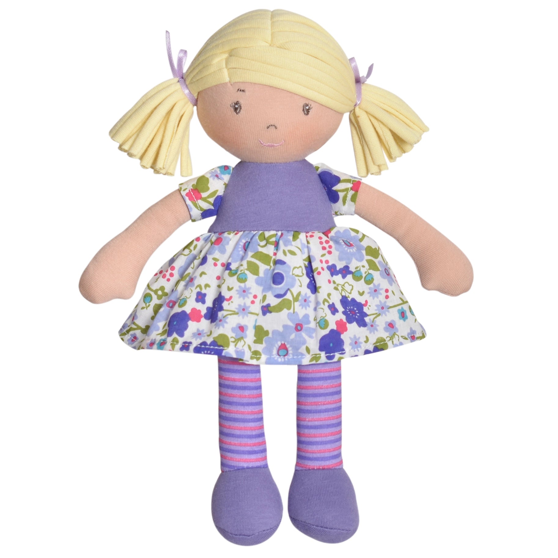 Lil'l Peggy - Blonde Hair with Lilac & Pink Dress