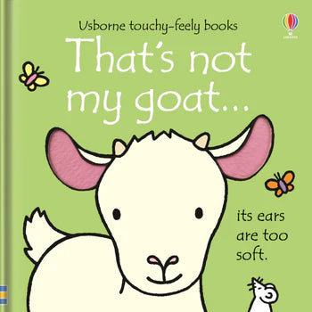 That's not my goat touchy feely kids book