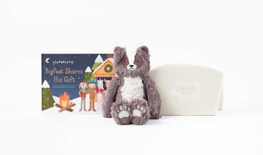 Holiday Essentials Gift Set: Badger Kin + Book + Basket