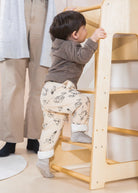 Adjustable Wooden Stool for Toddlers 