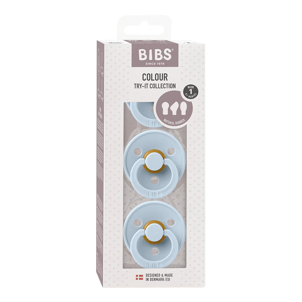 BIBS Baby Blue Pacifier