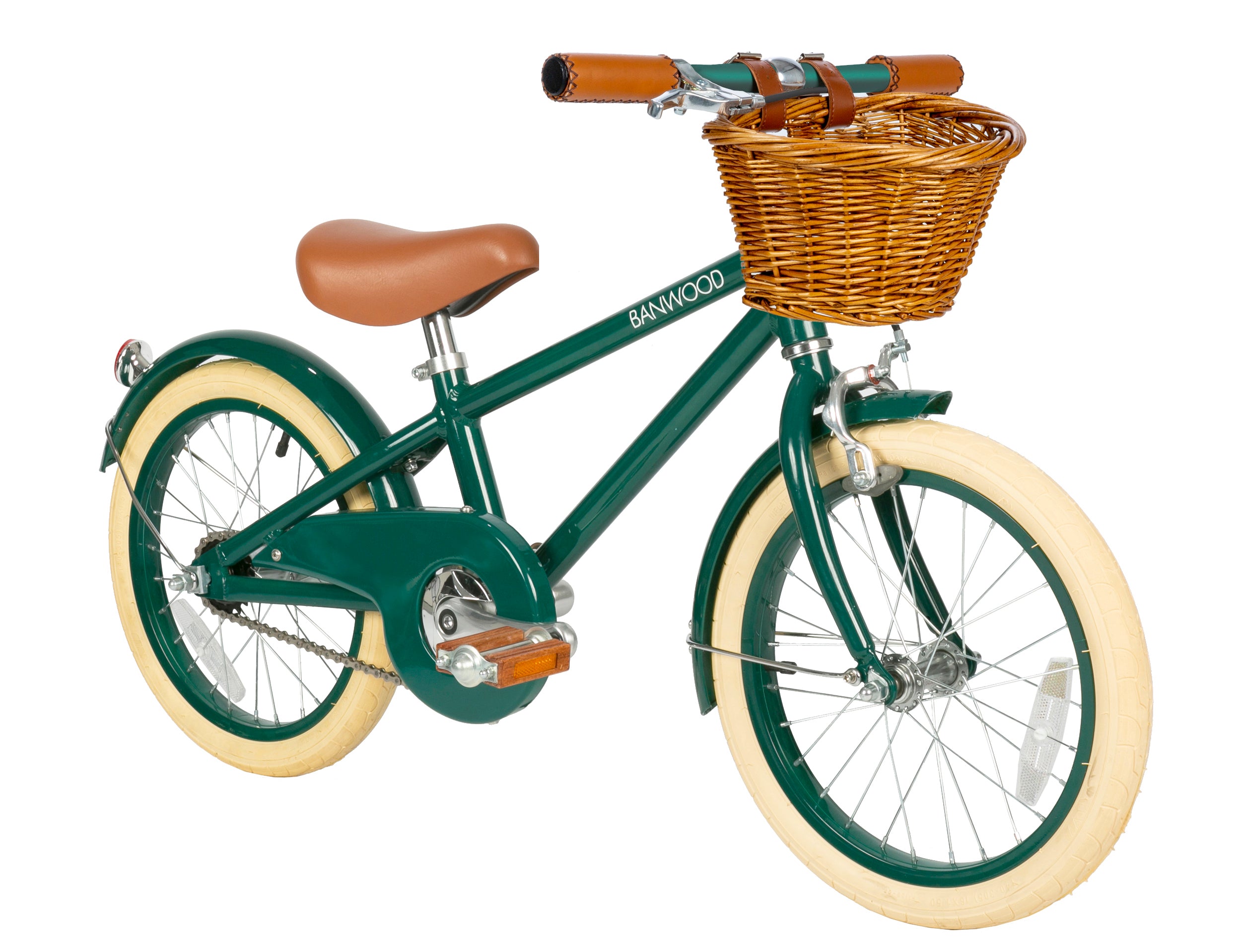 kids green vintage bike