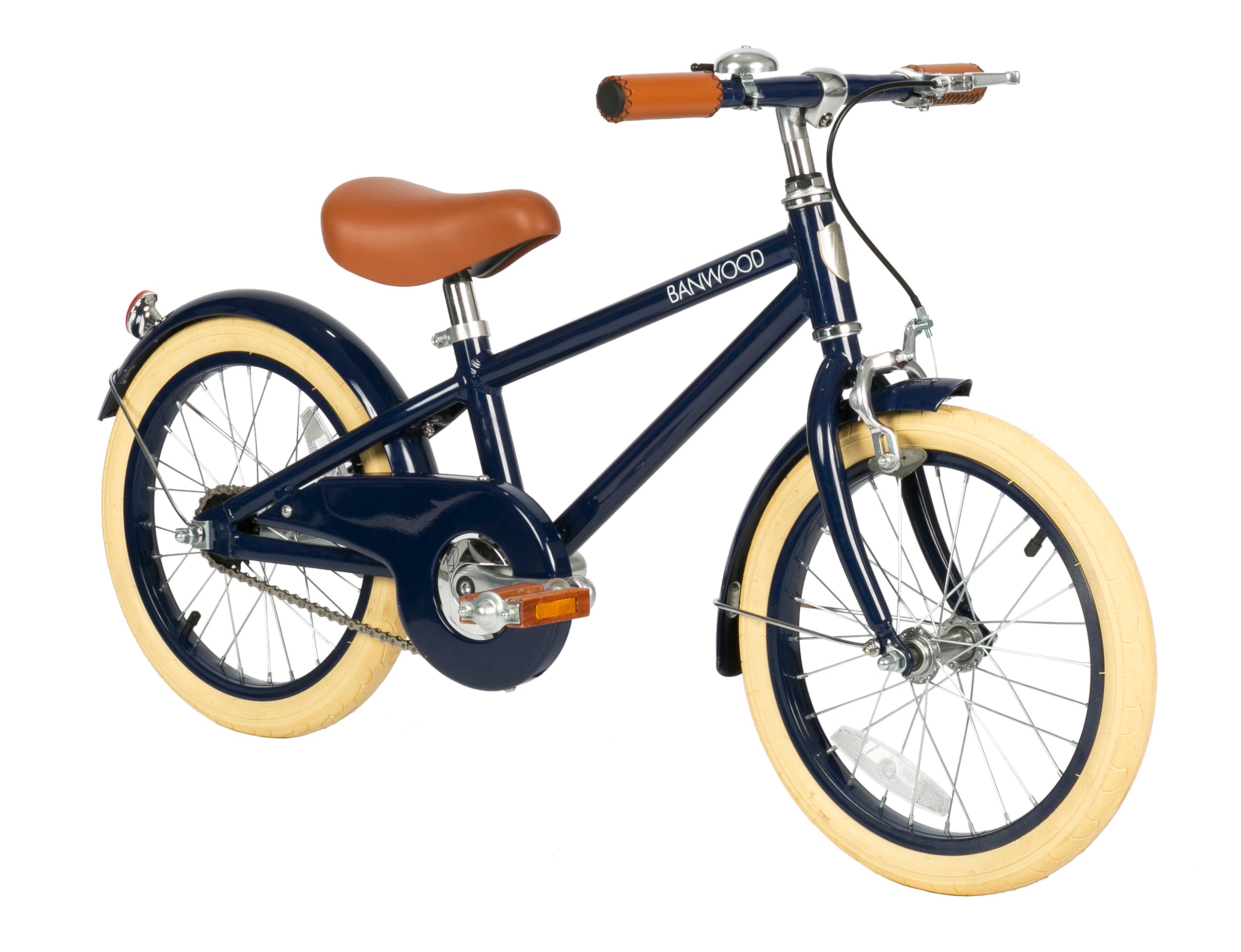 kids banwood navy blue vintage bike
