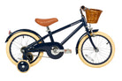 kids navy vintage bike