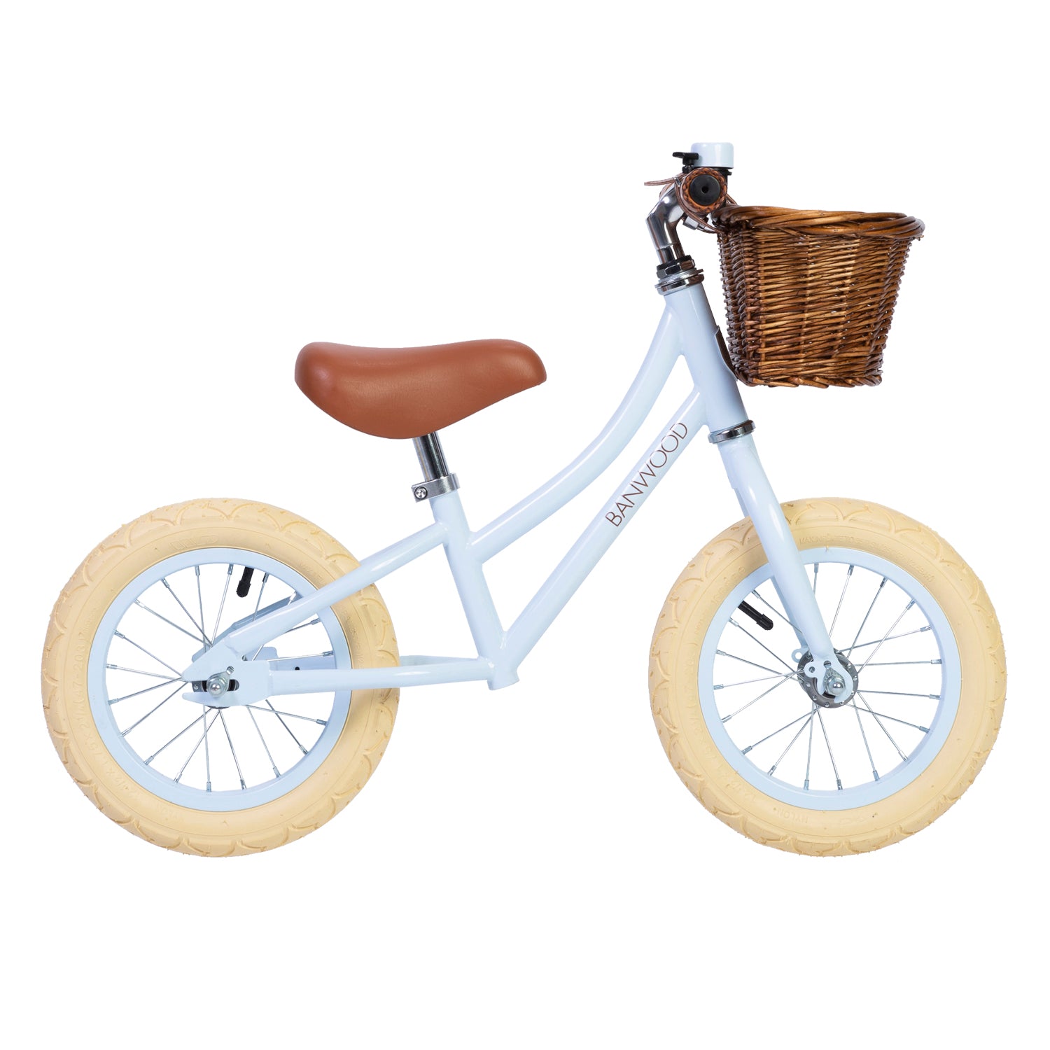light blue vintage kids bike