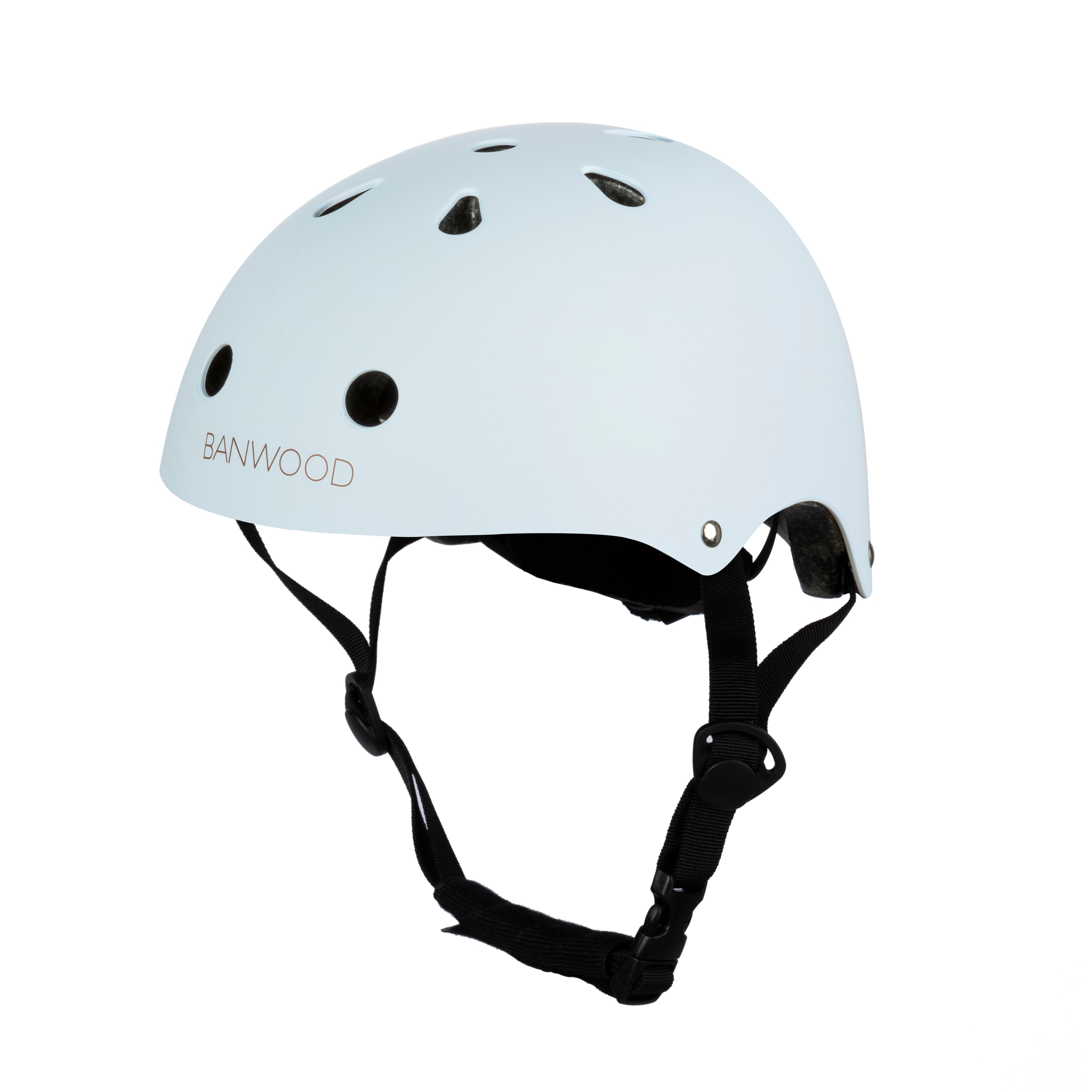 kids light blue helmet